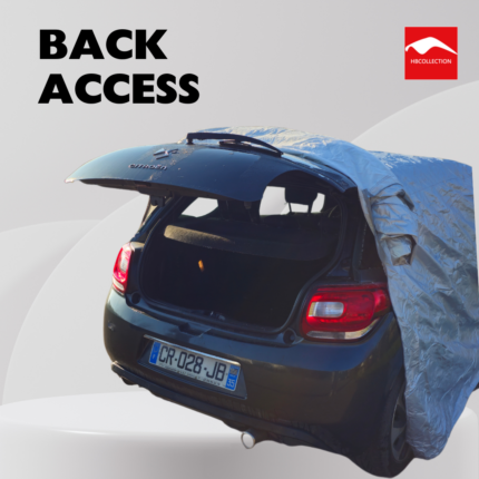 bâche avec fermetures éclair