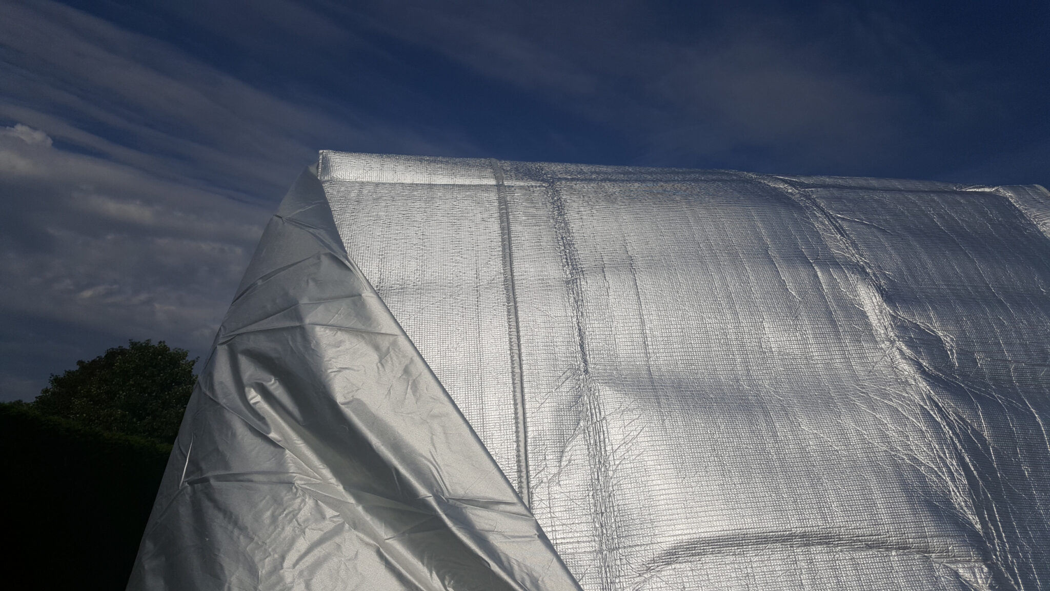 Bâche De Protection De Toit Pour Caravanes 7,5 X 3 M, Respirante, En Microfibres