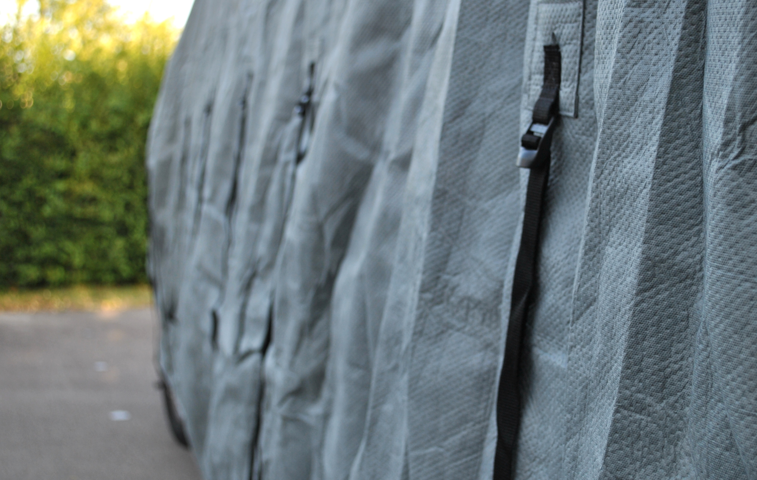 Housse Imperméable Pour Caravane Pliable (pop-up) 3 à 3,6 M - Tissu Oxford 210D, Avec Sangles Et Aérations