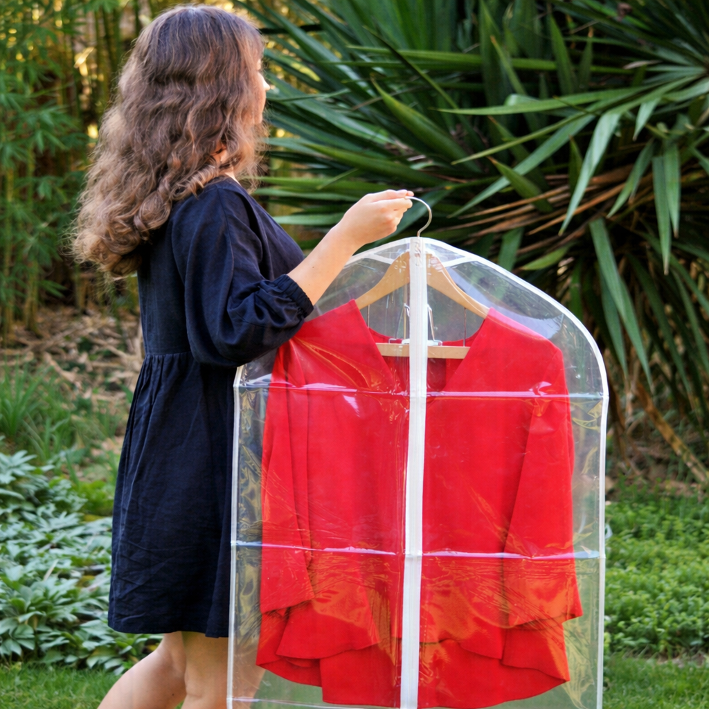 Housses-de-vêtements-transparentes-HBCOLLECTION Housses de vêtements transparentes HBCOLLECTION