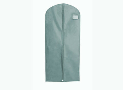 Housse respirante pour robe de mariée avec soufflet latéral