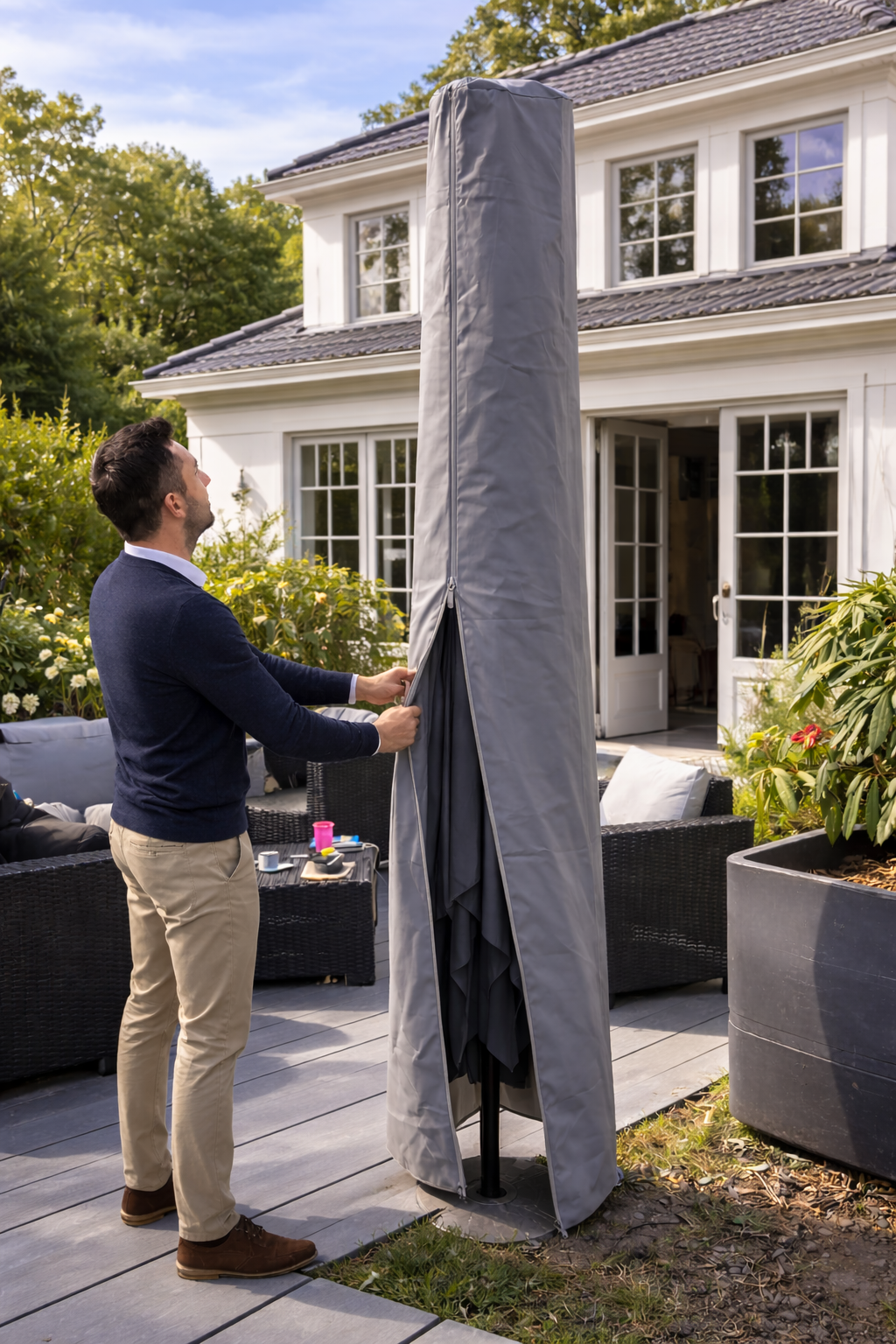 housse pour parasol excentré hbcollection