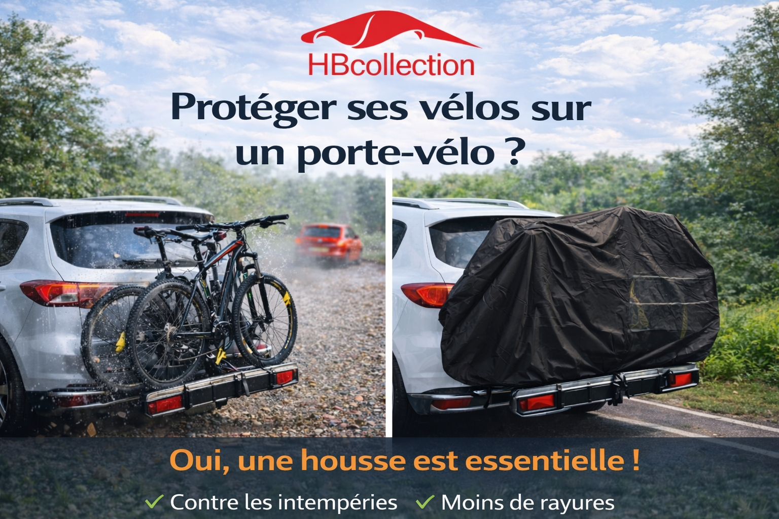 housse porte vélo