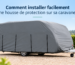 Installer une housse sur sa caravane